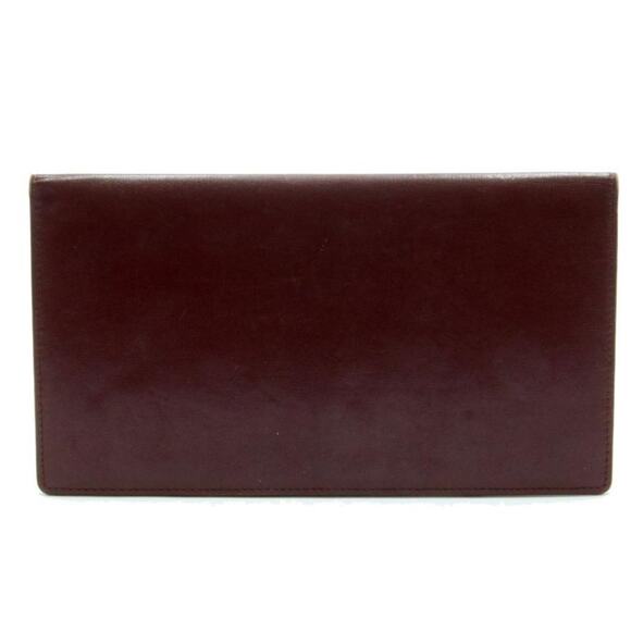 Cartier Embossed Logo Leather Bi-Fold Organizer Wallet CR-1118P-0014 - Picture 4 of 11